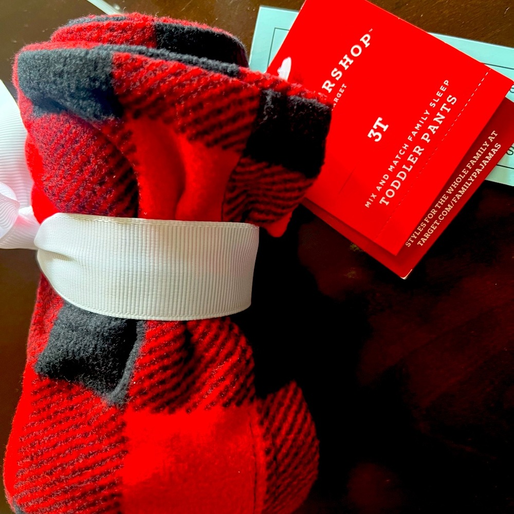 Buffalo Plaid Toddler Pajama Pants